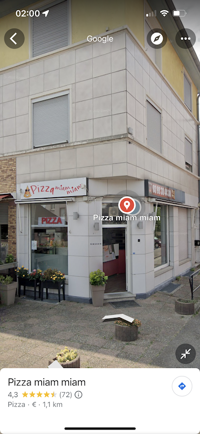 Pizza de Pizza miam miam à Strasbourg